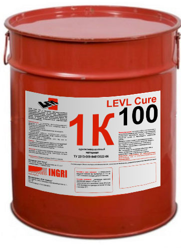 LEVL cure 100 жаңа төселген бетонға күтім жасау құралы