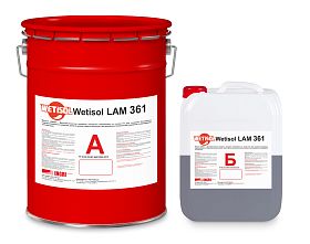 WETISOL LAM 361 Двухкомпонентная полиуретановая мастика для создания бесшовных  гидроизоляционных покрытий WETISOL LAM 361 Двухкомпонентная полиуретановая мастика для создания бесшовных  гидроизоляционных покрытий